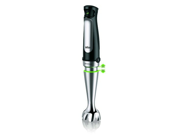 Braun Multiquick 7 MQ 7075X Stavblender Premium sort/børstet rustfrit stål