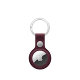 Apple AirTag FineWoven Key Ring – Burgundy