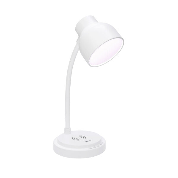prio 3-i-1 SMART skrivebordslampe med trådløs oplader og højttaler