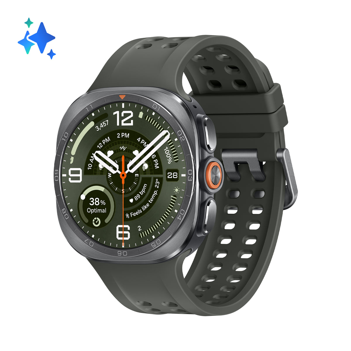 *Samsung Galaxy Watch Ultra2 - Titanium Silver