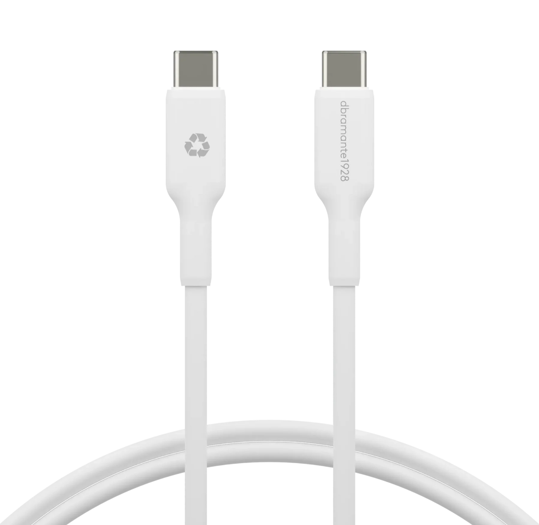 Dbramante Re-charge  Cable - USB-C to USB-C - White (1m)