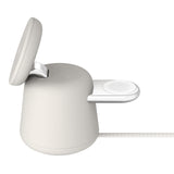Belkin Boost Charge Pro 2-i-1 15W trådløs ladestation - Sand