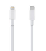 OBAL:ME Fast Charge USB-C/Lightning Cable 1m - White