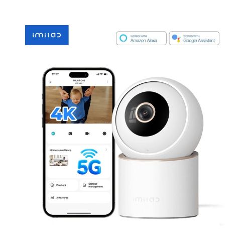 Xiaomi IMILAB C40 Home Security Camera, Night Vision. 360, 4K Hvid EU CMSXJ112A