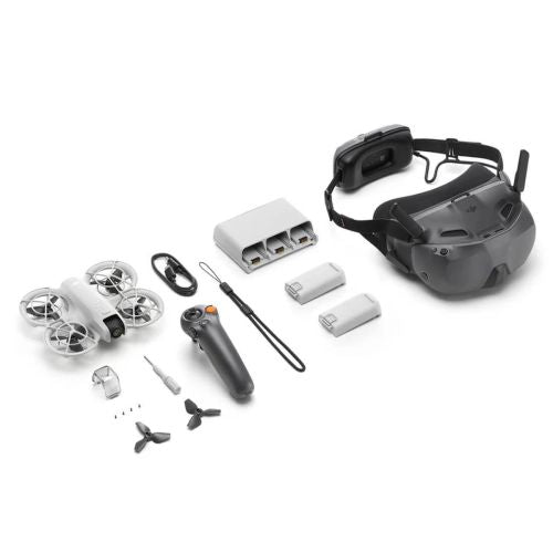DJI Neo Motion Combo 4 rotorer Quadrokopter 12 MP 3840 x 2880 pixel 1435 mAh Sort, Hvid