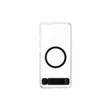 CARE by PanzerGlass Urban Explorer Case Transparent w. Black Kickstand & Qi Samsung Galaxy S26 Ultra