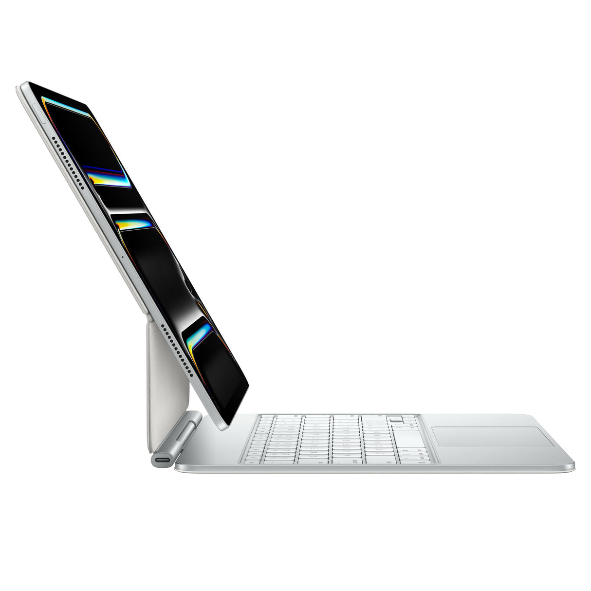 Apple Magic Keyboard iPad Pro 13" (2024) - Dansk - White