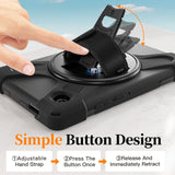 DK Protective Cover incl. handle & Strap without front screen, cover for Samsung Tab A11+