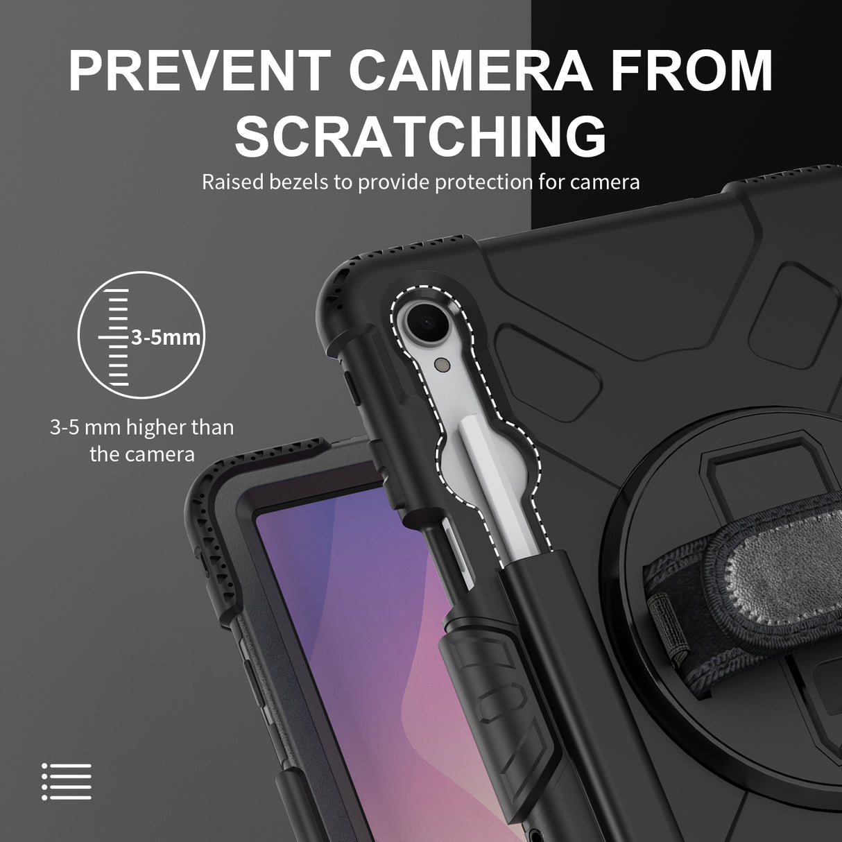 DK Protective Cover for Samsung Galaxy Tab S11 (Inkl. Handle & Strap)