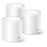TP-Link Wi-Fi Router Deco X1500 AC1900 (3pack), 1500Mbps, LAN/WAN, 802.11ac, Wi-Fi 6, hvid EU