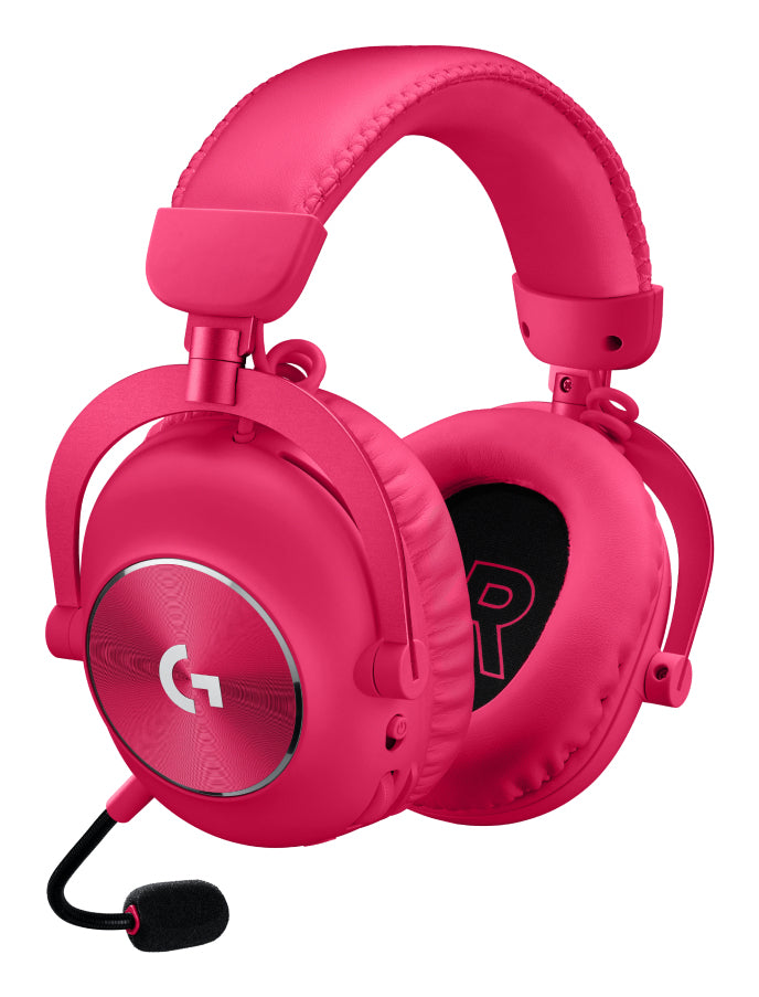 Logitech G Pro X 2 LIGHTSPEED trådløst headset, pink