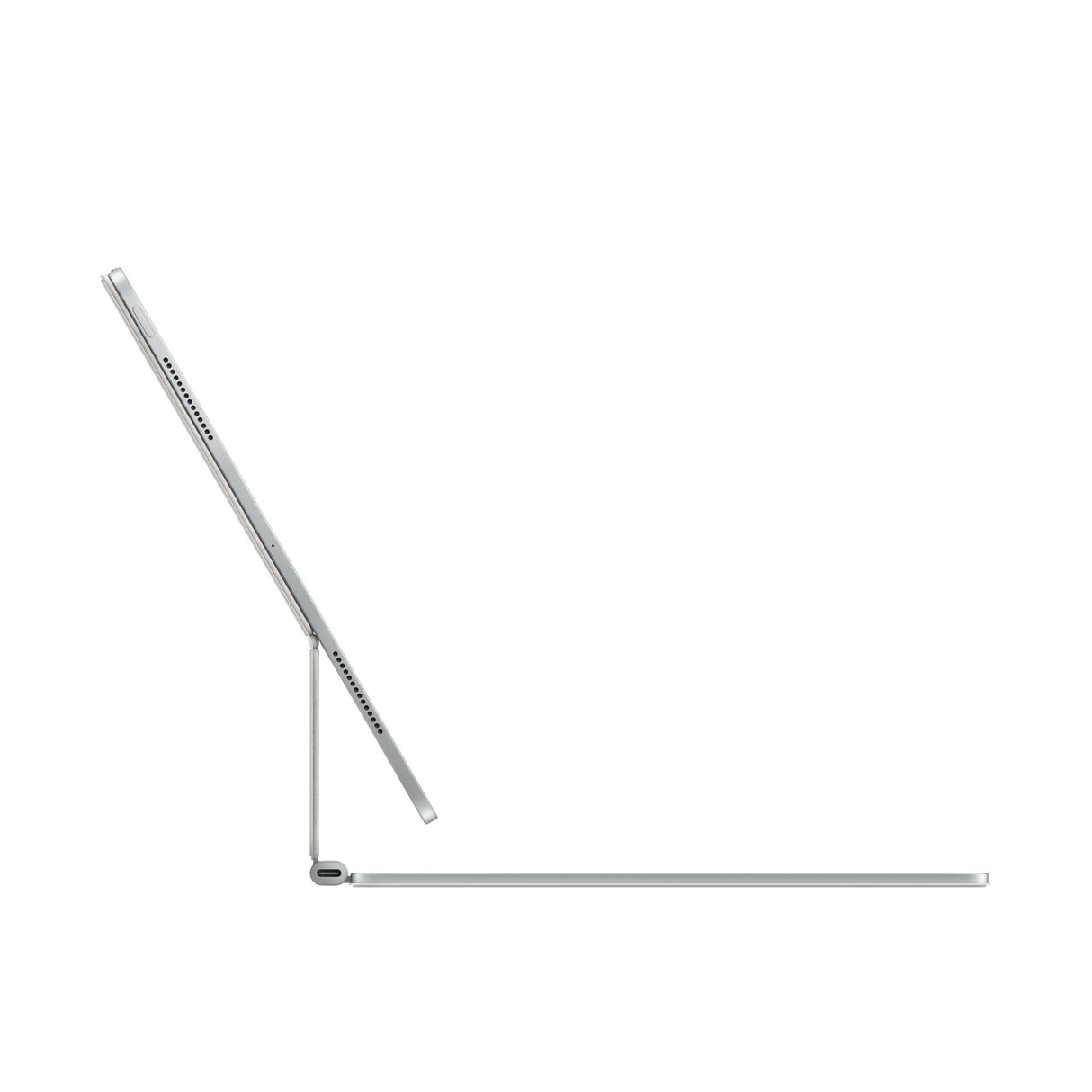 Apple Magic Keyboard iPad Pro 13" (2024) - Dansk - White