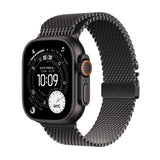 *Apple Watch Ultra 3 GPS + Cellular 49mm Black Titanium Case with Black Titanium Milanese Loop - Small