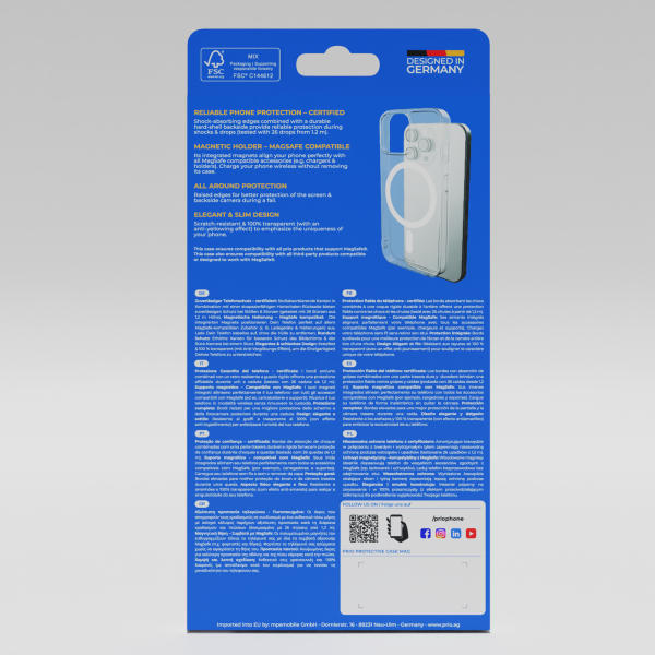 prio Beskyttende Etui MAG til Samsung S26 Ultra Klar