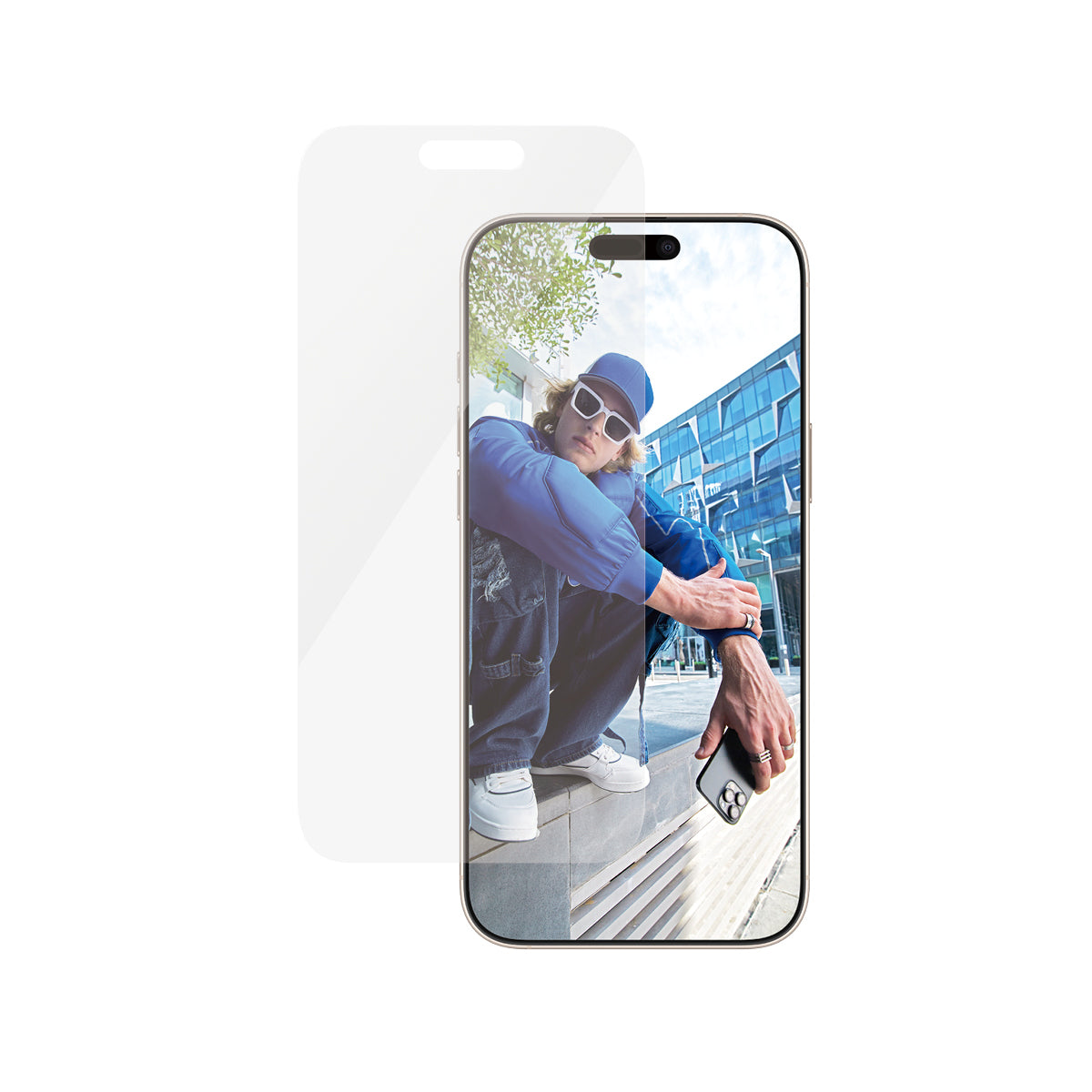 PanzerGlass Screen Protector iPhone 16 Pro Max - Classic Fit