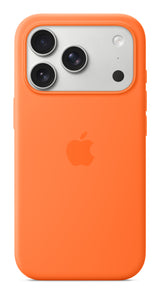 Apple iPhone 17 Pro Silicone Case with MagSafe – Orange