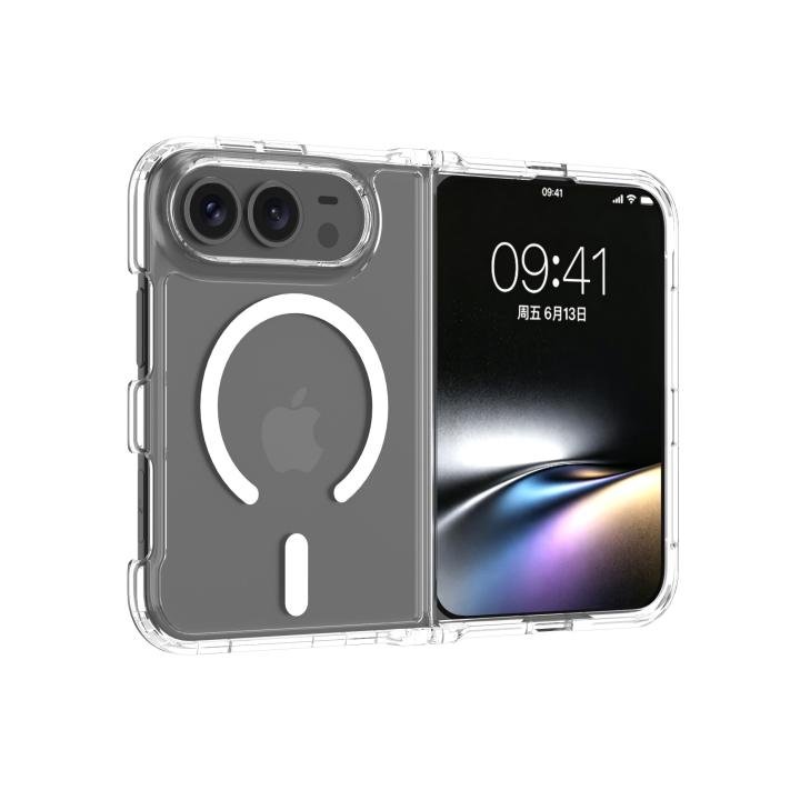 NOVANL ShockShield Case (incl. Magnetics) For iPhone Duo Transparent