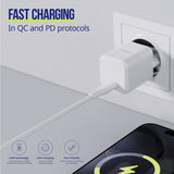 Allity wall charger GaN PD QC ATC-01-20WC 1x USB-C 20W white