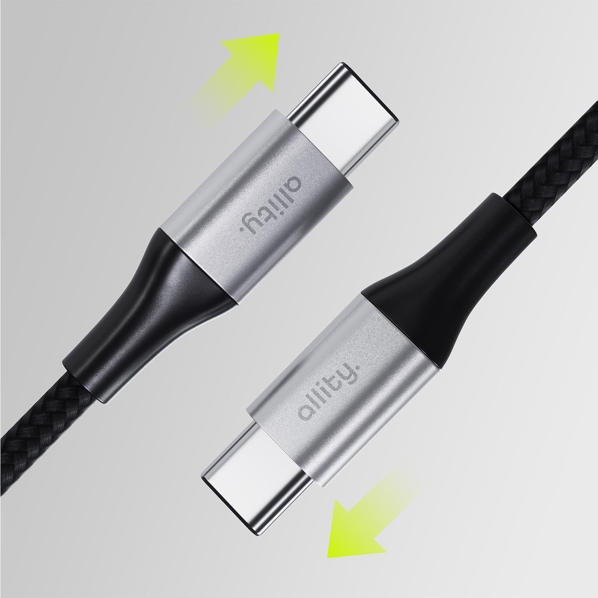 Allity cable AUC-01 USB-C - USB-C 2.0 m 100W black