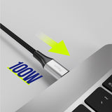 Allity cable AUC-01 USB-C - USB-C 2.0 m 100W black