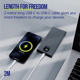 Allity cable AUC-02 USB-C - USB-C 2.0 m 60W white