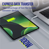 Allity cable AUC-02 USB-C - USB-C 1.0 m 100W white