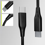 Allity cable AUC-02 USB-C - USB-C 1.0 m 100W black