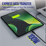 Allity cable AUC-02 USB-C - USB-C 2.0 m 100W black