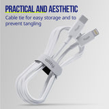 Allity cable AUC-03 USB-C - Lightning 1.0 m 27W white