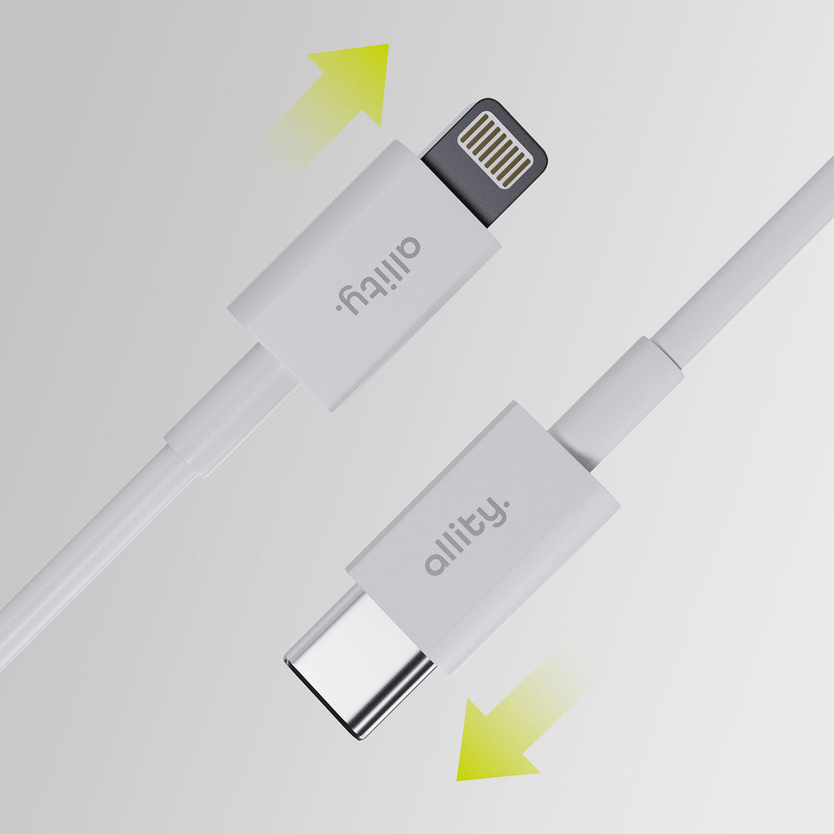 Allity cable AUC-03 USB-C - Lightning 2.0 m 27W white