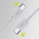 Allity cable AUC-03 USB-C - USB-C 1.0 m 60W white