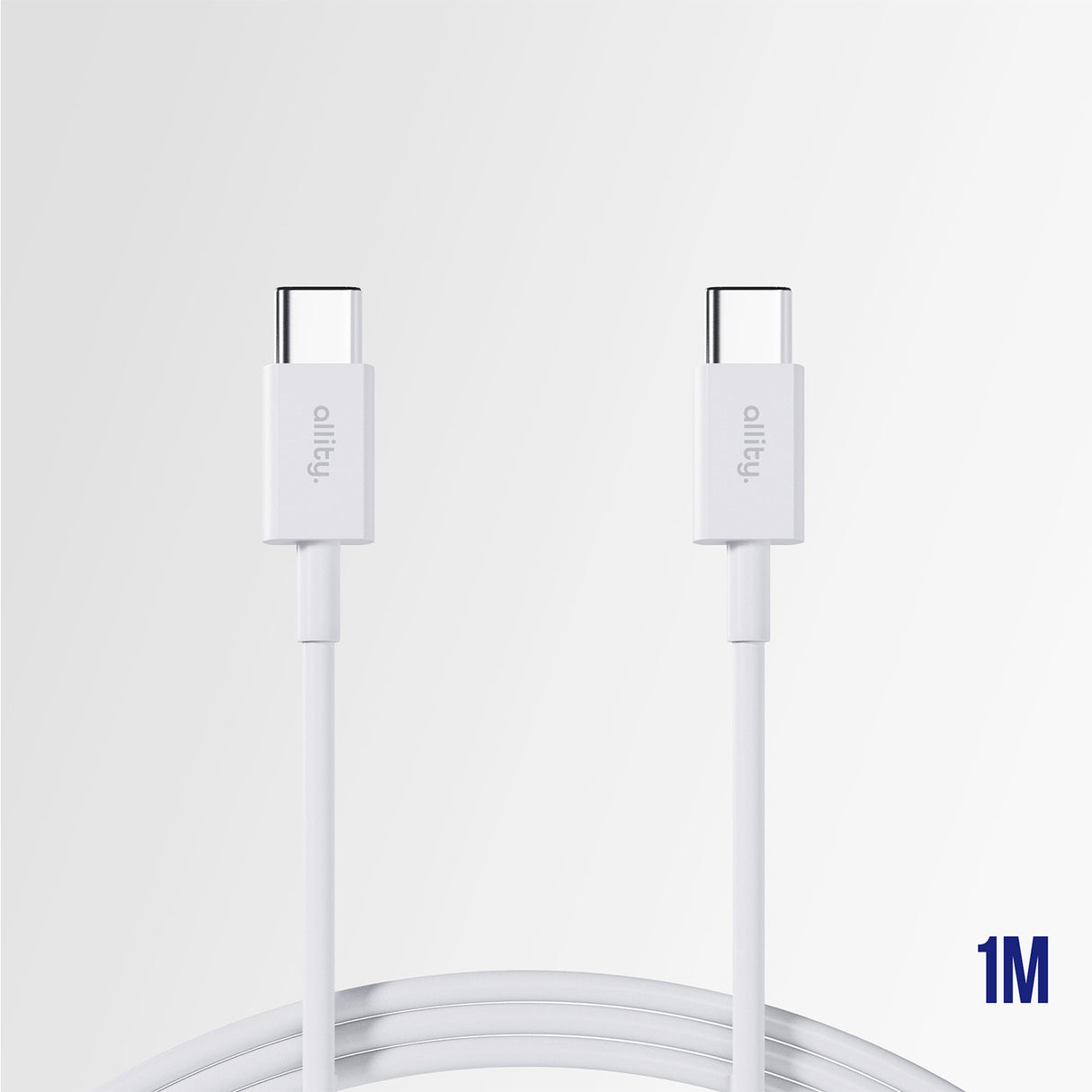 Allity cable AUC-03 USB-C - USB-C 1.0 m 60W white