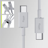 Allity cable AUC-03 USB-C - USB-C 1.0 m 100W white