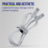 Allity cable AUC-03 USB-C - USB-C 1.0 m 100W white