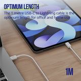 Allity cable AUC-03 USB-C - USB-C 1.0 m 100W white