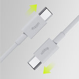 Allity cable AUC-03 USB-C - USB-C 2.0 m 100W white