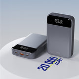 Allity power bank APB-200 PD for laptop QC 130W 19200 mAh gray