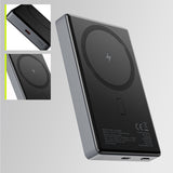 Allity wireless power bank APB-300 PD QC 20W 10000 mAh magnetic gray