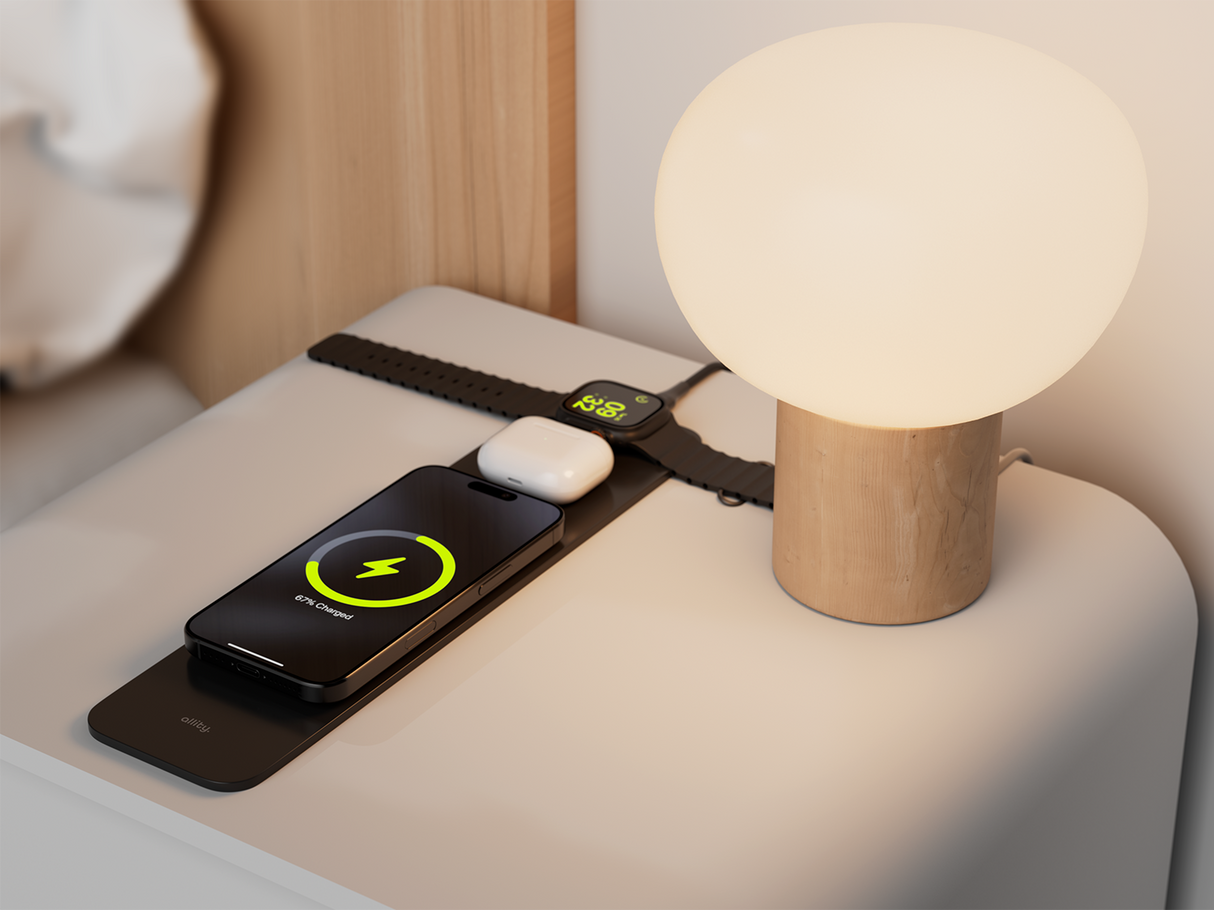 Allity Laptop pad with detachable 3in1 wireless charger 15W ALP-100