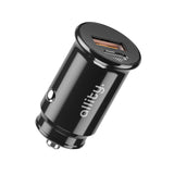 Allity car charger ACC-100-30WAC 1x USB-C 1x USB-A 30W black