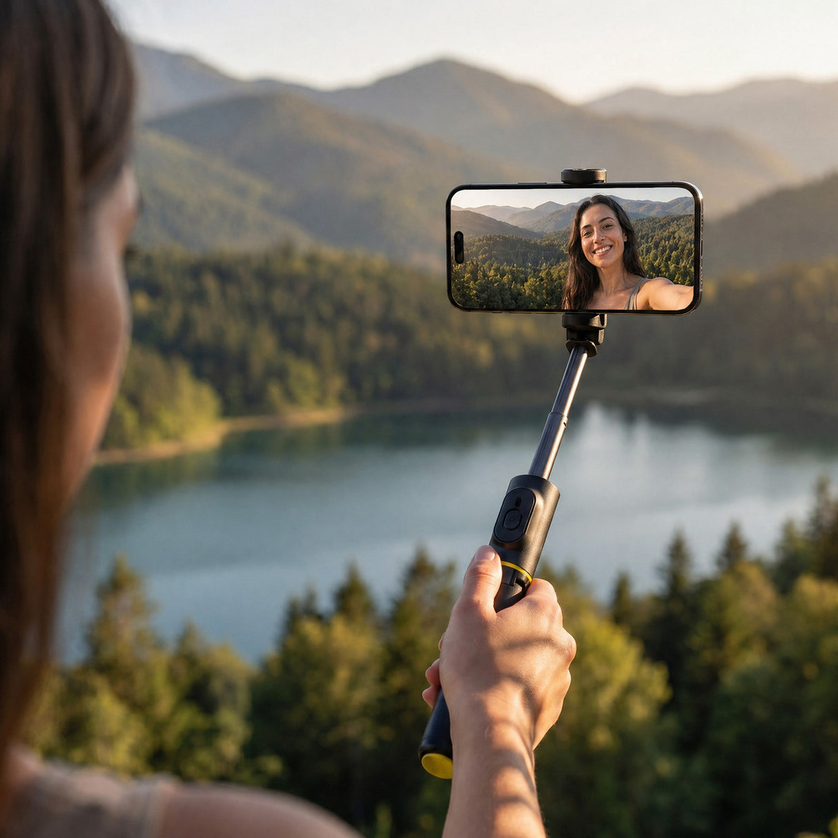 Allity Selfie stick Bluetooth ABA-401 black
