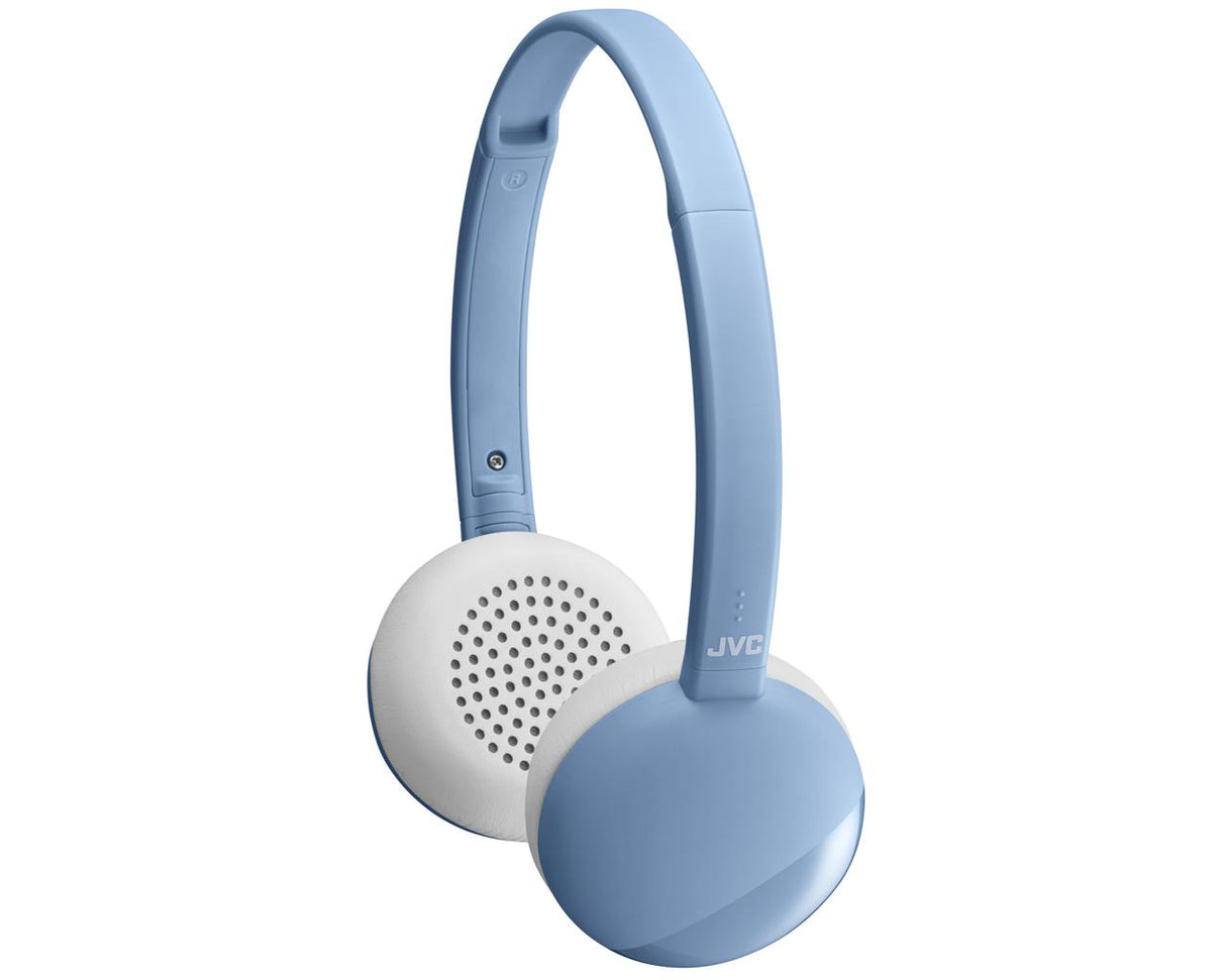 JVC HA-S22W-A-U bluetooth hovedtelefon - LYSEBLÅ