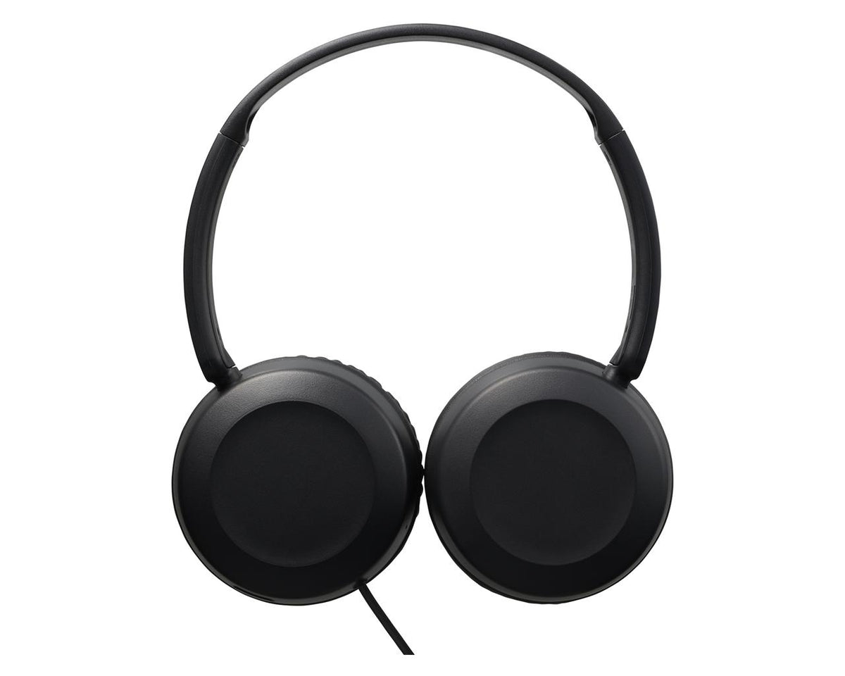 JVC HA-S31M-B on-ear hovedtelefon med fjernbetjening og mikrofon - SORT