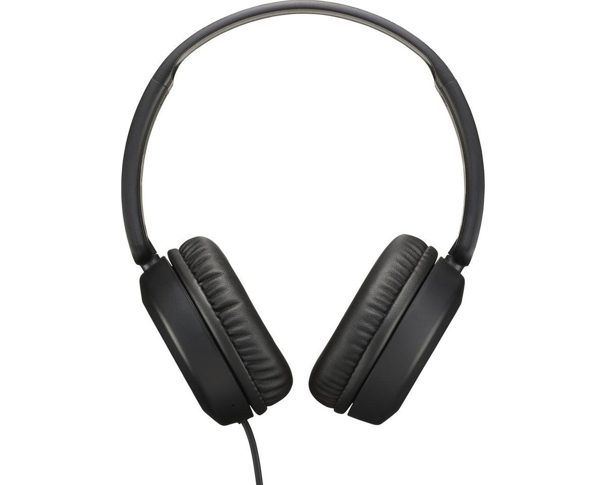 JVC HA-S31M-B on-ear hovedtelefon med fjernbetjening og mikrofon - SORT