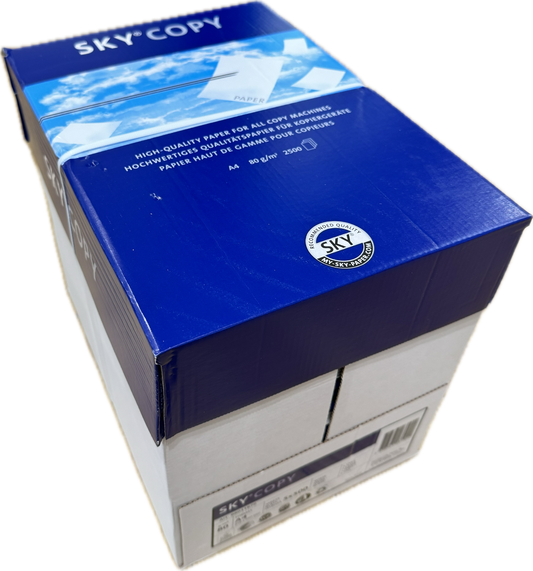 Kopipapir A4 SkyCopy 80g/m2 (2500) 5x 500 ark