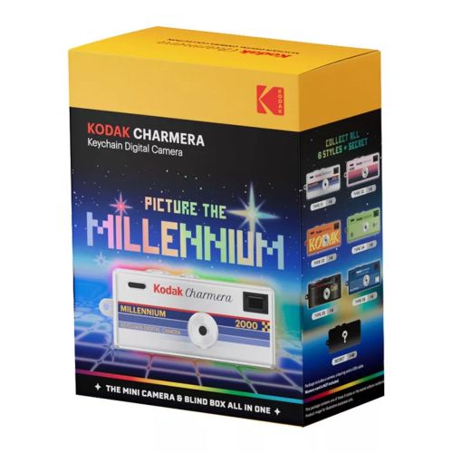 Kodak Charmera Millenium Digital Keychain Camera 1.6 Mpx, Random Color EU