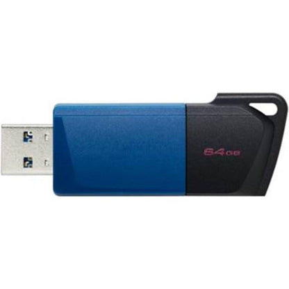 Kingston DataTraveler Exodia M 64 GB USB 3.2 (Gen 1) - Black, Blue