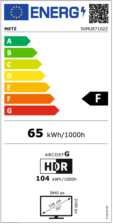Metz Blue 50MUE7102Z 50 UHD m. Google TV