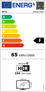 Metz Blue 50MUE7102Z 50 UHD m. Google TV