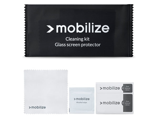 MOBILIZE GLASSKÆRM BESKYTTELSE - SORT RAMME - SAMSUNG GALAXY A56 5G